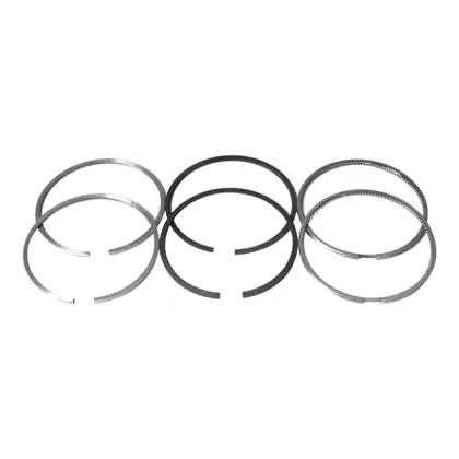 JOGO ANEIS STD PARA 2 CILINDROS OM352A 3 CANALETAS MOTOR OM352A MODERNO - 3 CANA