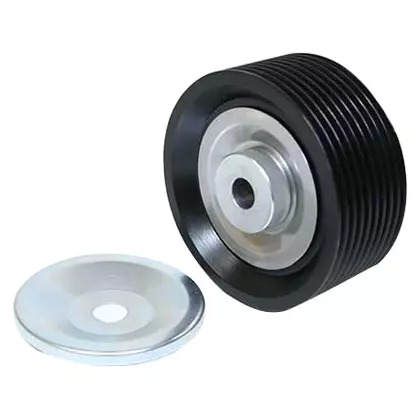 POLIA TENSORA CORREIA MB ONIBUS O500 MOTOR OM457 POLIA ESTRIADA  (0002002370.)