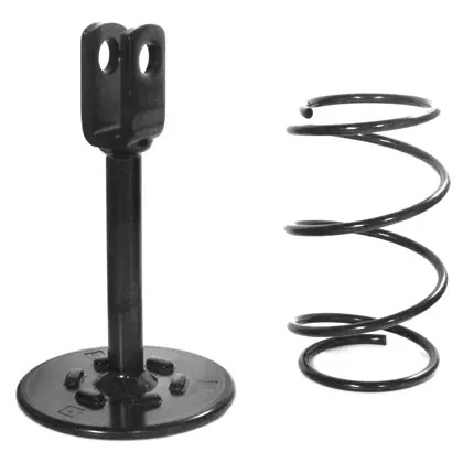 KIT COMPONENTES CILINDRO COMBINADO 20X24 COMPONENTES: HASTE 187MM E MOLA FREIO S