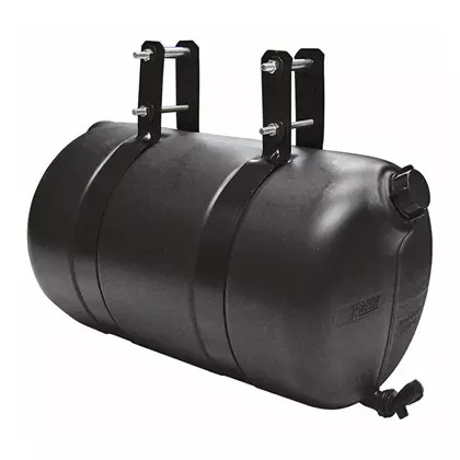 COROTE 25 LITROS PRETO CAMINHAO E CARRETAS - COMPLETO COM CINTA METALICA TAMPA E