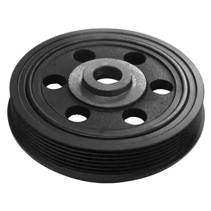 POLIA VIRABREQUIM SIMPLES MOTOR FIAT DUCATO 2.8 JTD 2006 DIANTE PEUGEOT BOXER 2.