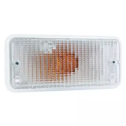 LENTE LANTERNA PISCA SETA FRONTAL VW WORKER BRANCA  (2TA953161-TAC953161-2TA9531