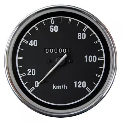 VELOCIMETRO MECANICO W623 140MM 12V FORD CARGO 12V 0-120KM 814 815 MODELO TRANSL