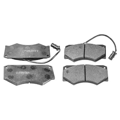 PASTILHA FREIO DIANTEIRO PARA IVECO UTILITARIO DAILY 35.12 Turbo / 45.10 / 49.12