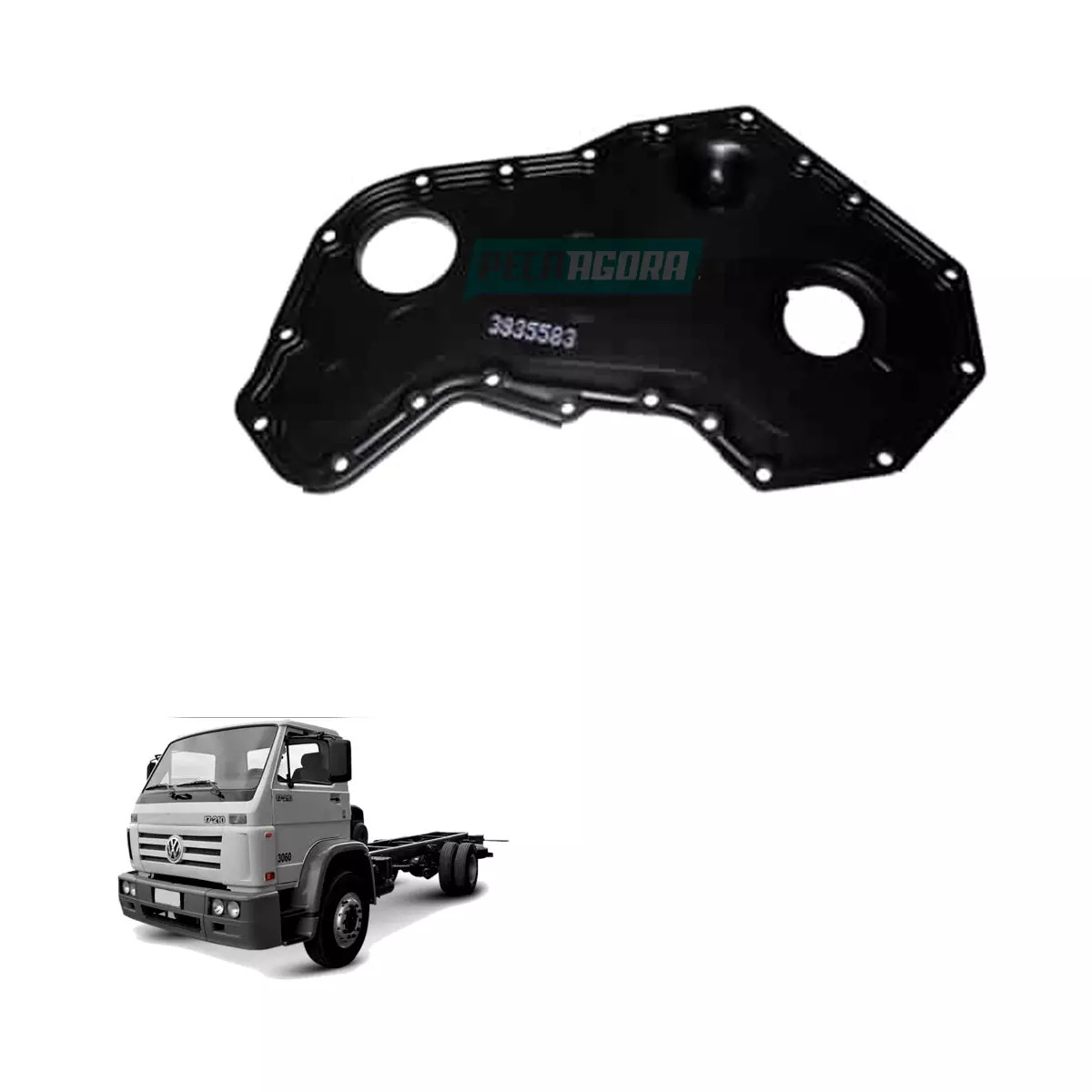 TAMPA ENGRENAGENS DISTRIBUICAO MOTOR CUMMINS 5.9 SERIE B VW 17210 23210 2000 DIA