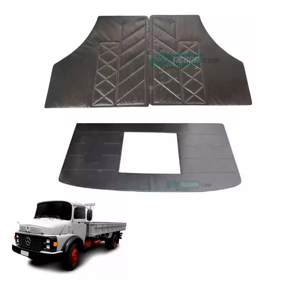 KIT FORRO TETO + PAR FORRO PORTA CAMINHAO MB 1113 1313 1513 1519 1520 2013 2213 