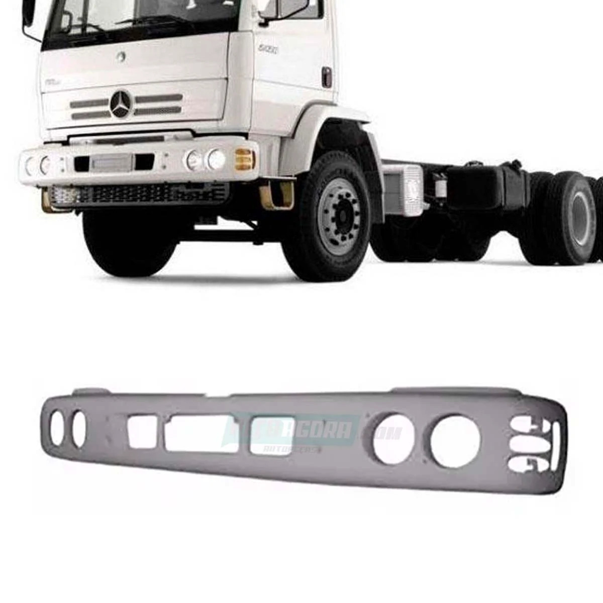 PARACHOQUE DIANTEIRO MB 712 914 1618 1718 1728 2423 2428 ELETRONICO MODELO ORIGI