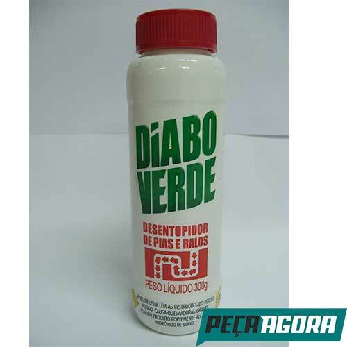 DIABO VERDE DESENTUPIDOR PIAS E RALOS NOBEL 300GR (14406CC)