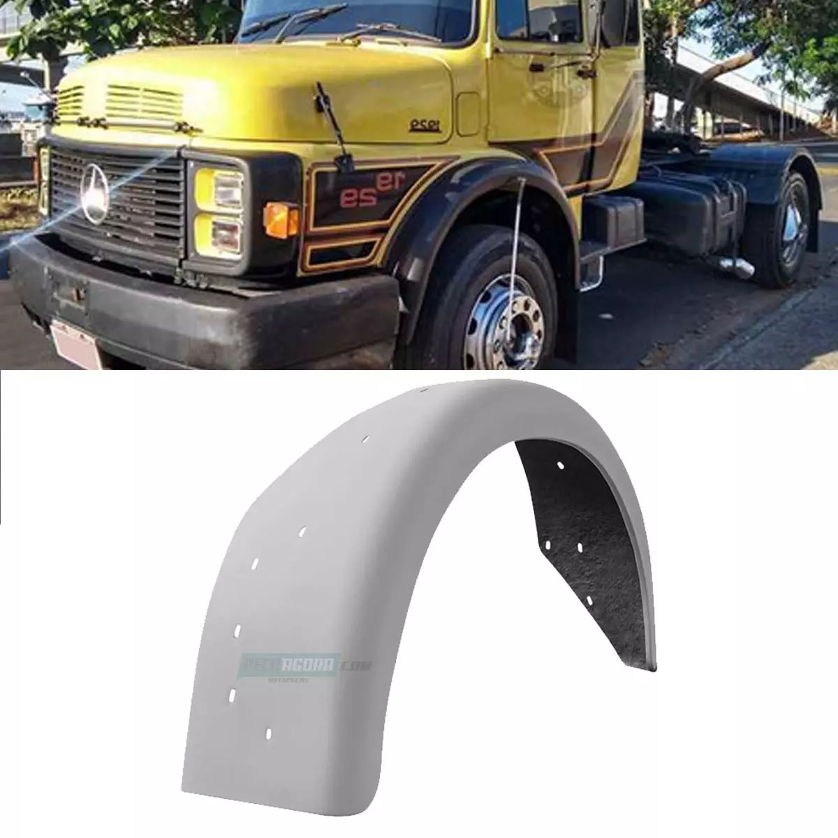 PARALAMA DIREITO FIBRA MB 1924 1929 MERCEDES BENZ (3508810101-AS1556BR)