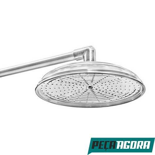 DUCHA DE ALUMINIO CASCATA 10'' (10036CC)