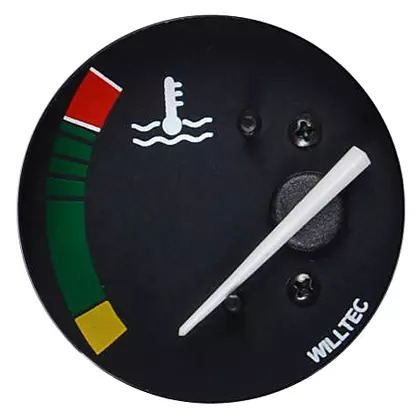 TERMOMETRO AGUA 12V PRETO VW CAMINHoES MODELO ELETRICO 40C ATE 110C (2RD919511.)