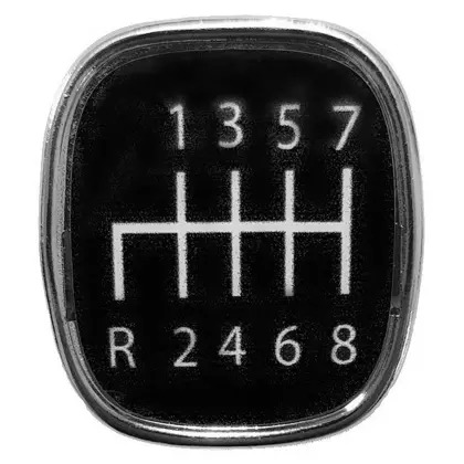 INDICADOR MARCHAS  MANOPLA CAMBIO ZF ( PLACA SUPERIOR ) (2T2711144A_)