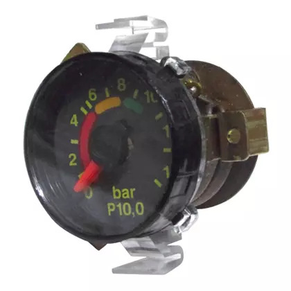 MANOMETRO AR DUPLO 0-15 BAR BI VOLT APLICA-SE EM PAINEL POLAK DO MBB -MANOMETRO 