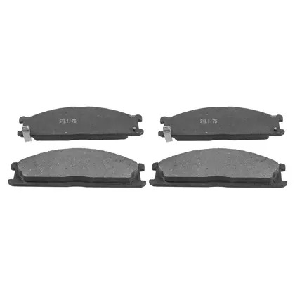 PASTILHA FREIO DIANTEIRO NISSAN: FRONTIER 2.5 / 2.8 / ANO 2001... XTERRA 4x2 200