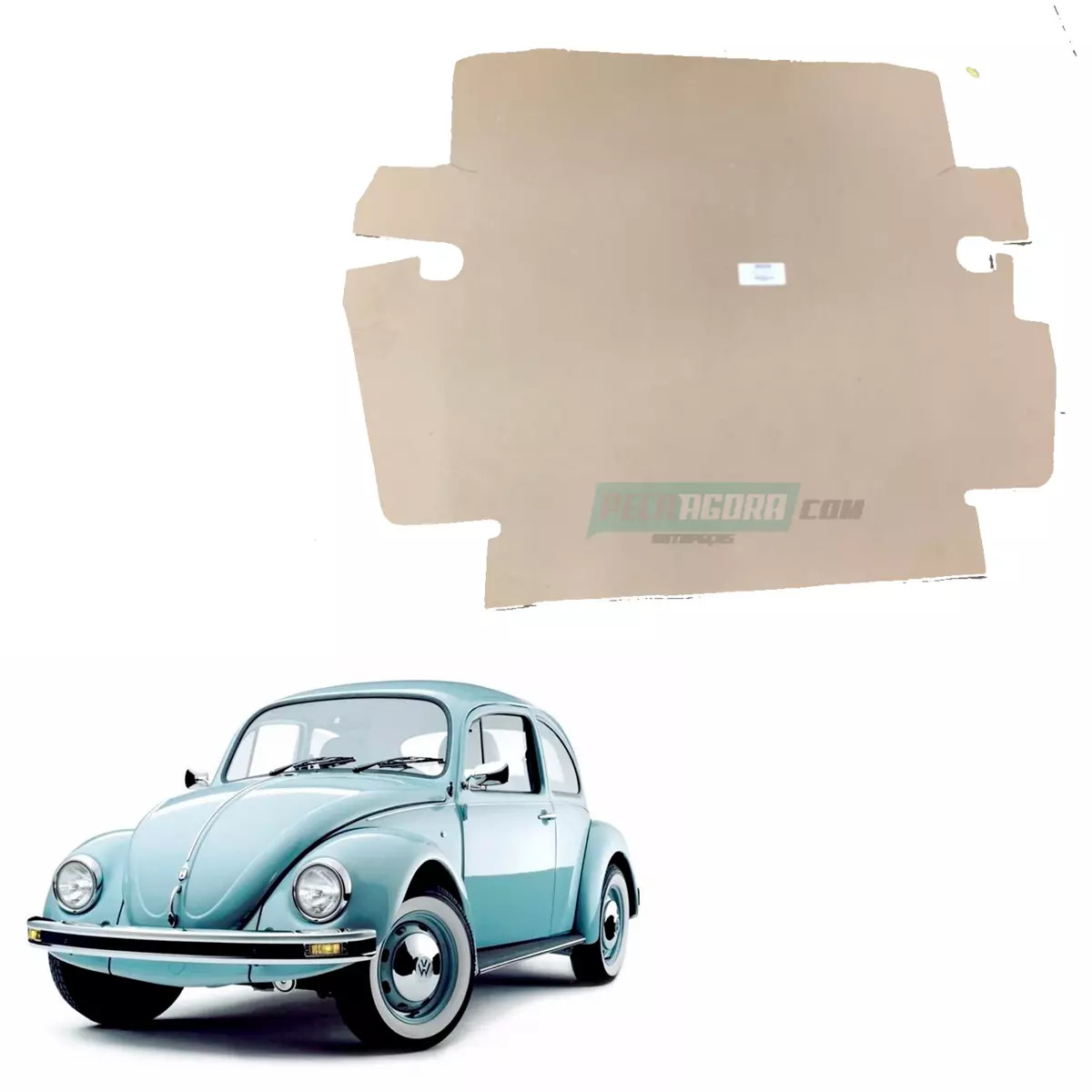 PAPELAO CAPO PORTA MALA FUSCA ATE 74 68 69 70 71 72 73  (M305056)