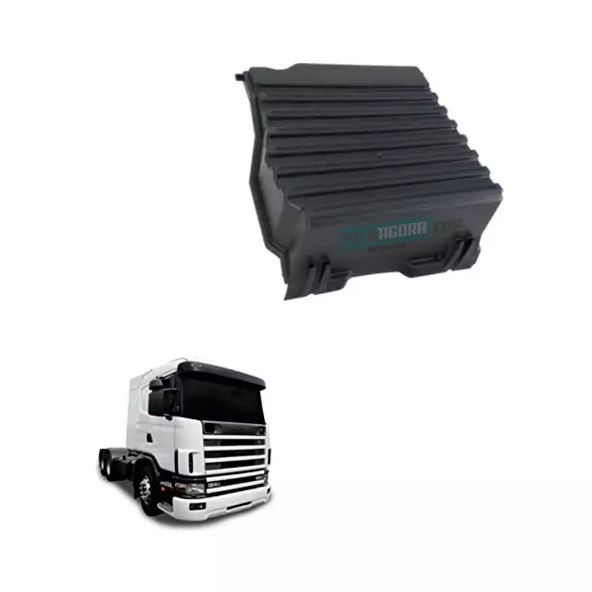 TAMPA BATERIA PARA SCANIA 94 114 124 G R SERIE 4 E 5 HIGHLINE (1460674-13629693-