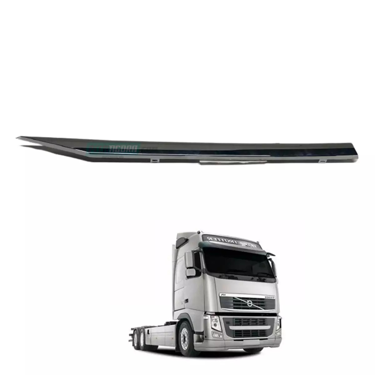 FRISO DA GRADE TRANSVERSAL INFERIOR VOLVO FH4 TODOS 2015 EM DIANTE (82248338)