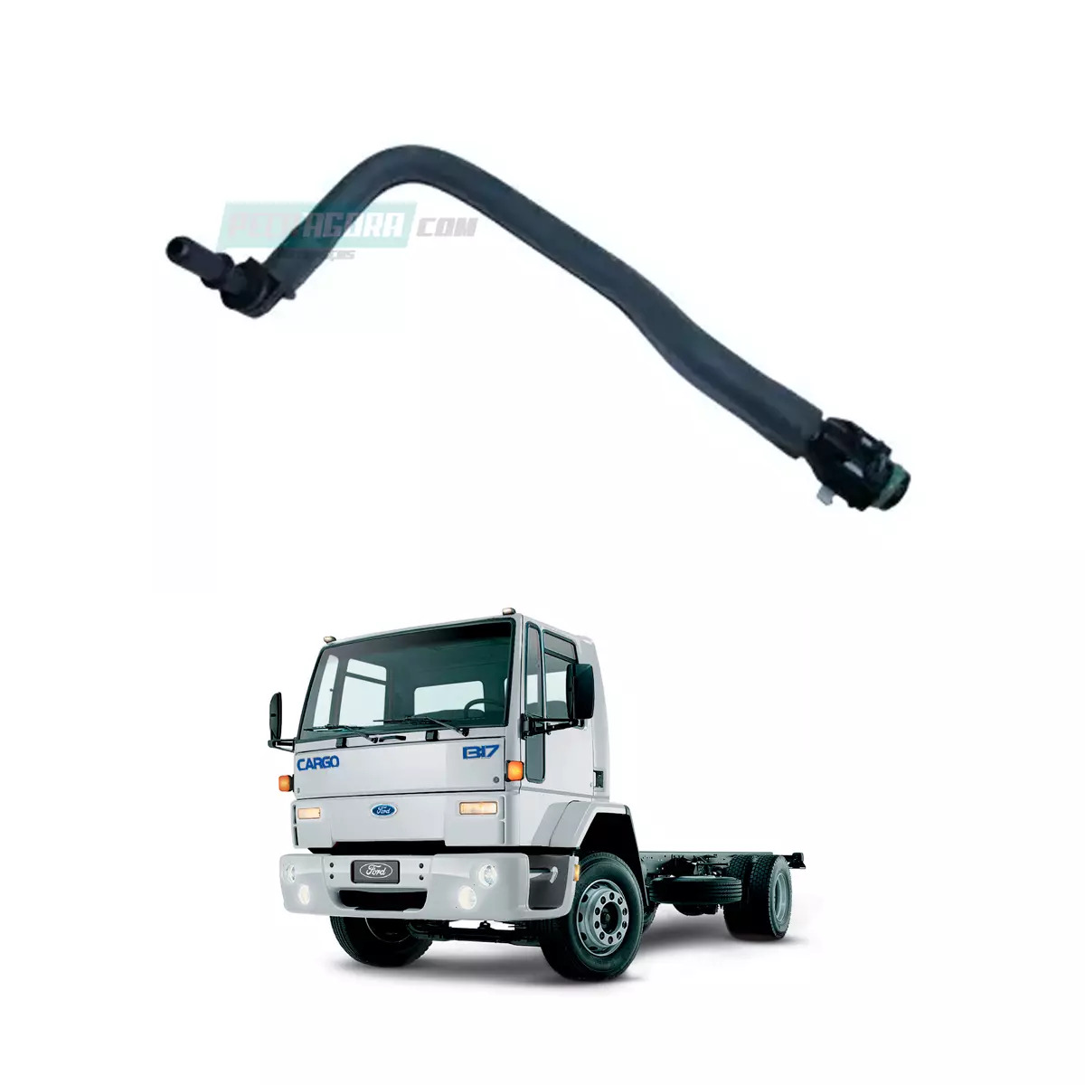 TUBO COMBUSTIVEL MOTOR CUMMINS FORD NOVO CARGO 1317 4X2 1517 4X2 1717 4X2 2011 A