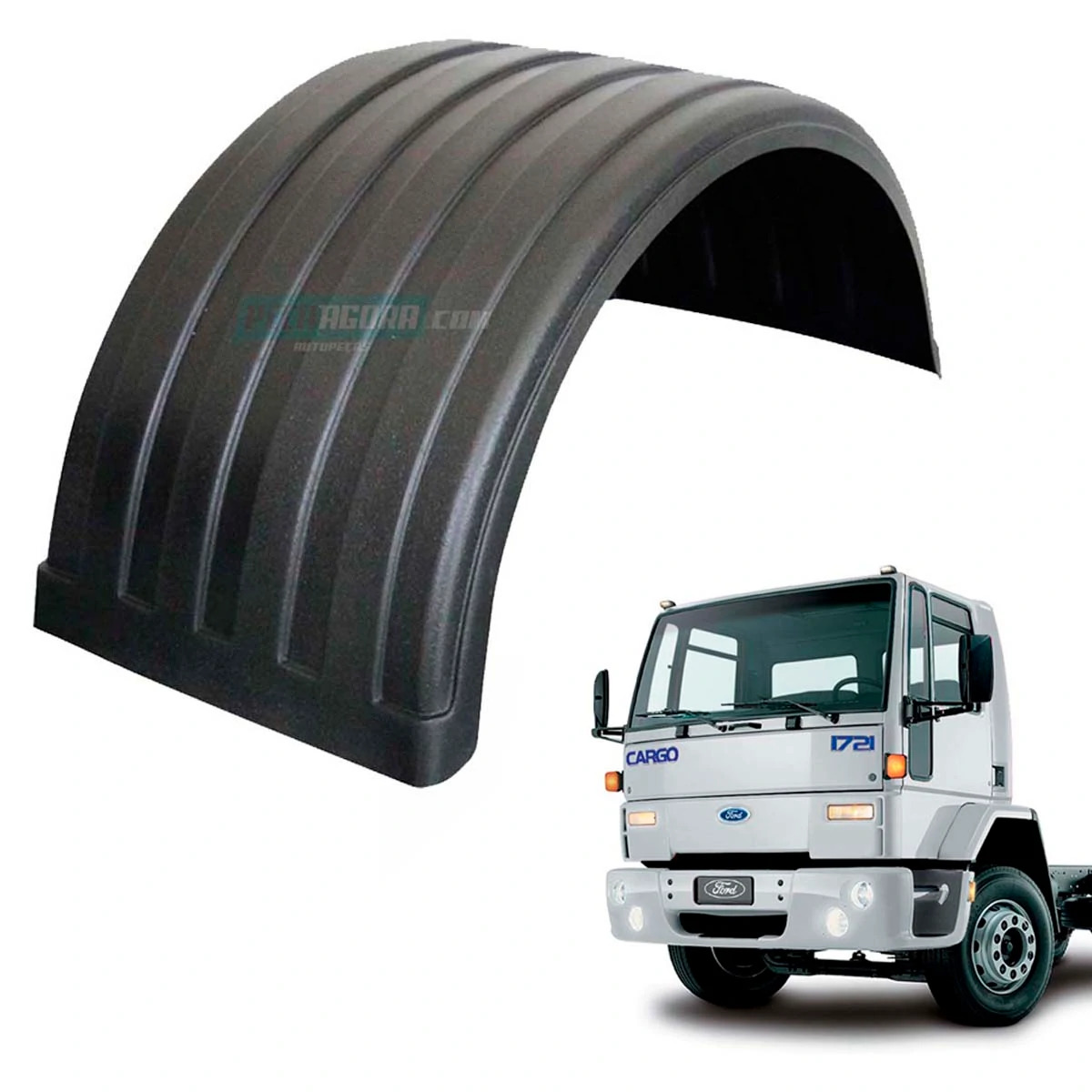 PARALAMA TRACAO FORD CARGO 1985 A 2011 PLASTICO (95HU16312AB-503103654-Z891)