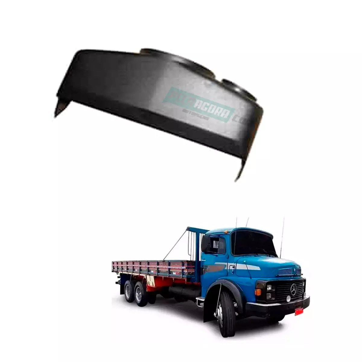 REVESTIMENTO COLUNA DIRECAO ATRAS PRETO MBB 1114 1217 1417 1317 1517 1617 1619 1