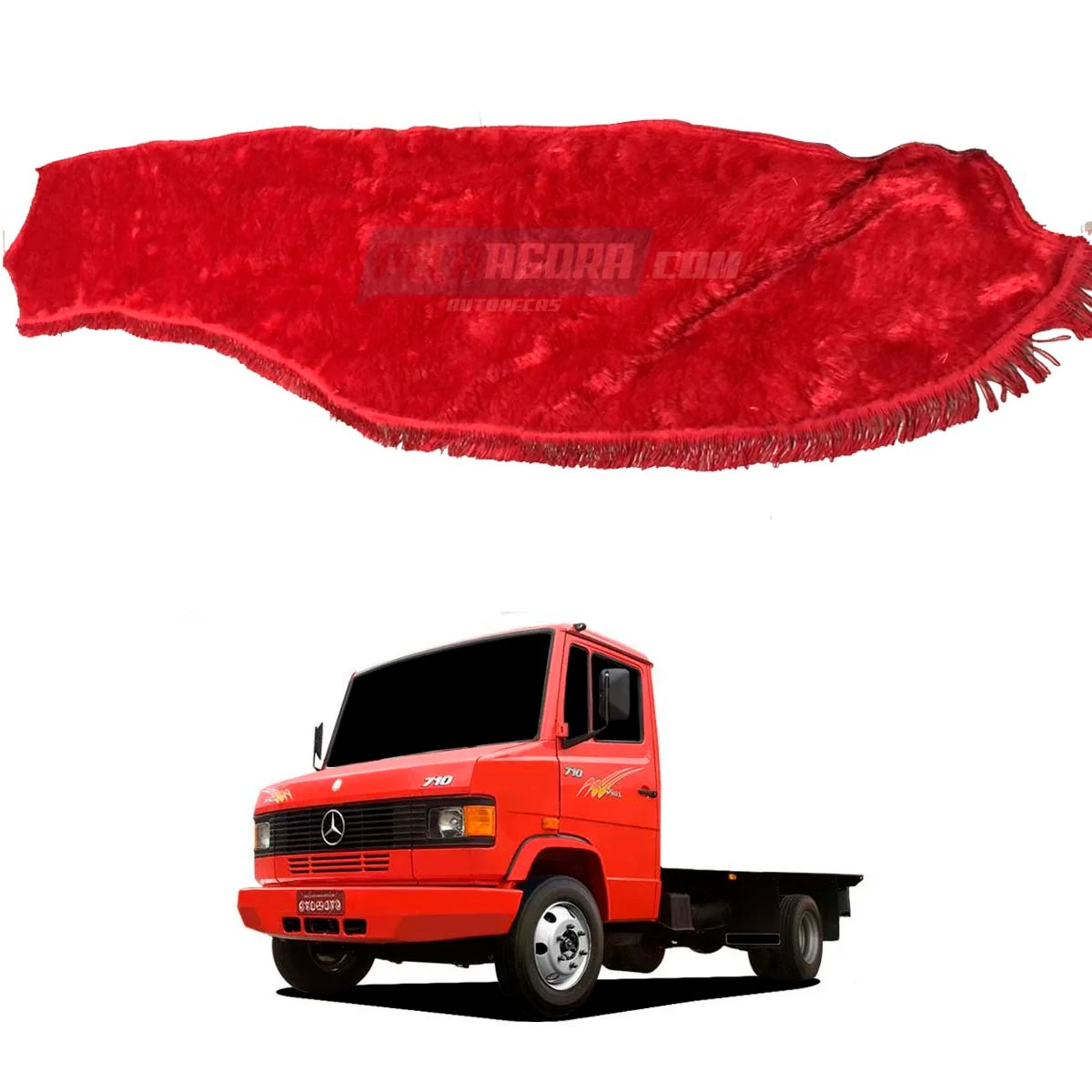 CAPA PELUCIA CHINIL PAINEL SEM LOGO MB 710 PLUS 1215C 1620 AR NAO GAUCHA COM FOR