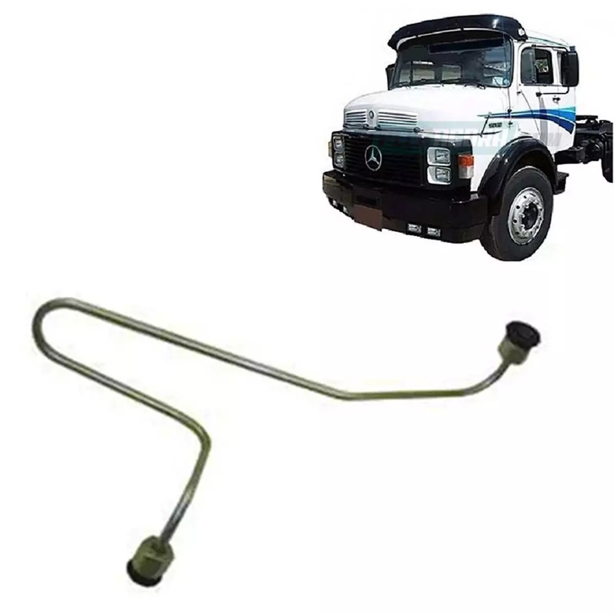 CANO TUBO INJETOR CILINDRO 4 MB MOTOR OM355 1519 2219 1520 1525 2219 1924 (35507