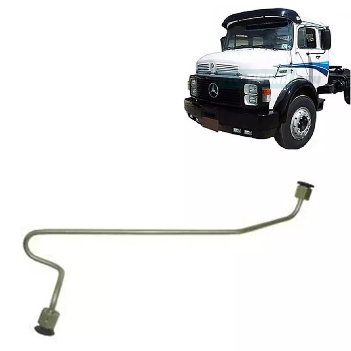 CANO TUBO INJETOR CILINDRO 5 MB MOTOR OM355 1519 2219 1520 1525 2219 1924 (35507