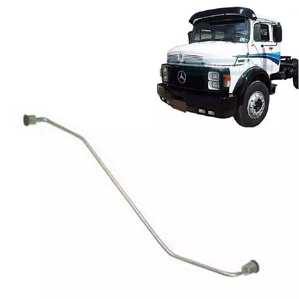 CANO TUBO INJETOR CILINDRO 6 MB MOTOR OM355 1519 2219 1520 1525 2219 1924 (35507