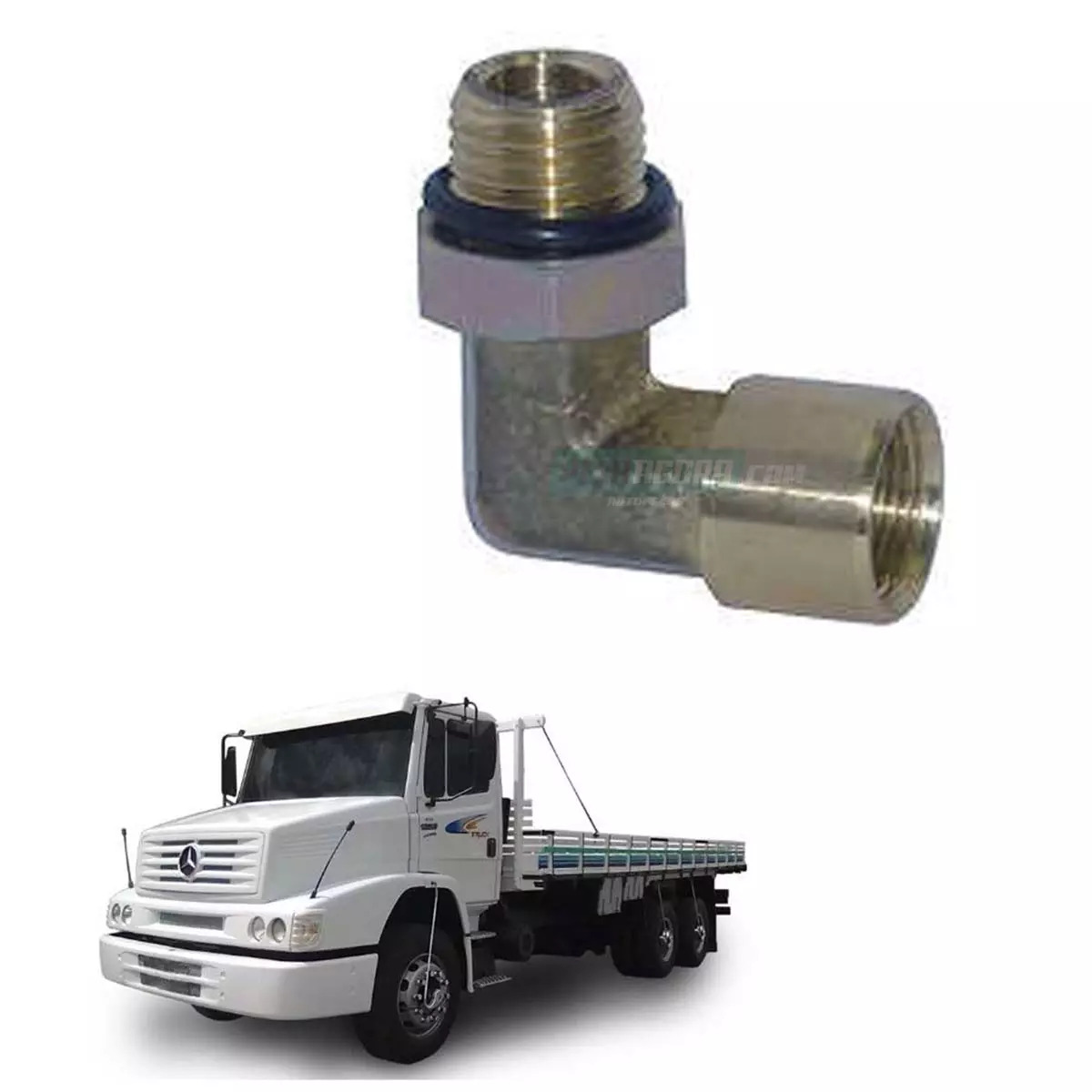 COTOVELO SERVO EMBREAGEM MB LS1620 1621 89 370 (0012955656)