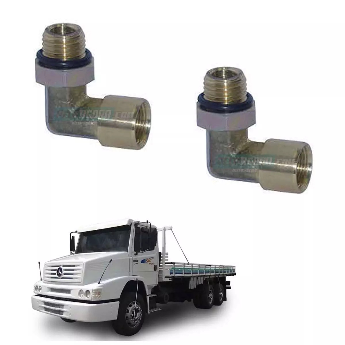 CAIXA 2 COTOVELO SERVO EMBREAGEM MB LS1620 1621 89 370 (CX.0012955656**2)