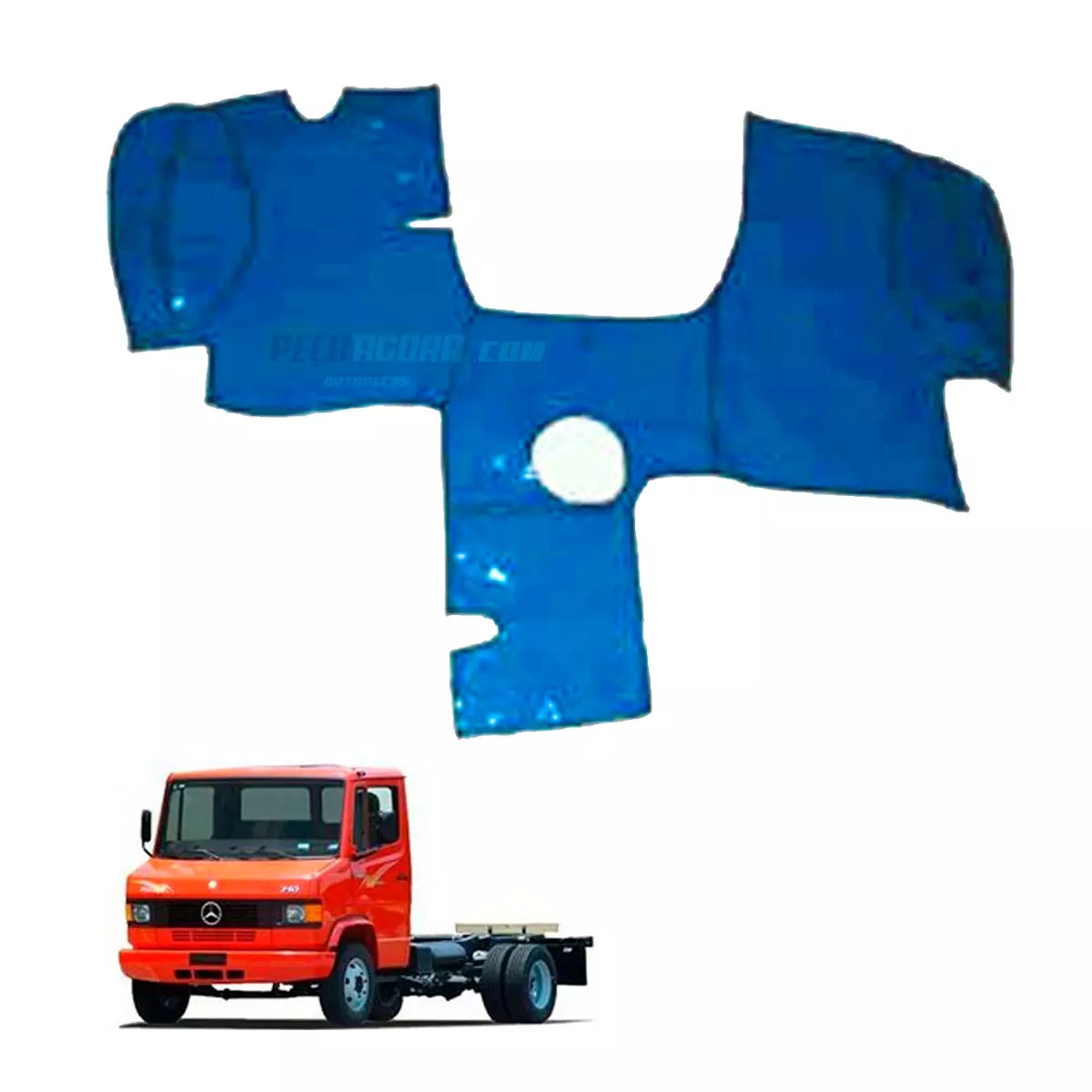 TAPETE VINIL AZUL MB 709 710 810 910 912 2000... (PUES826A)