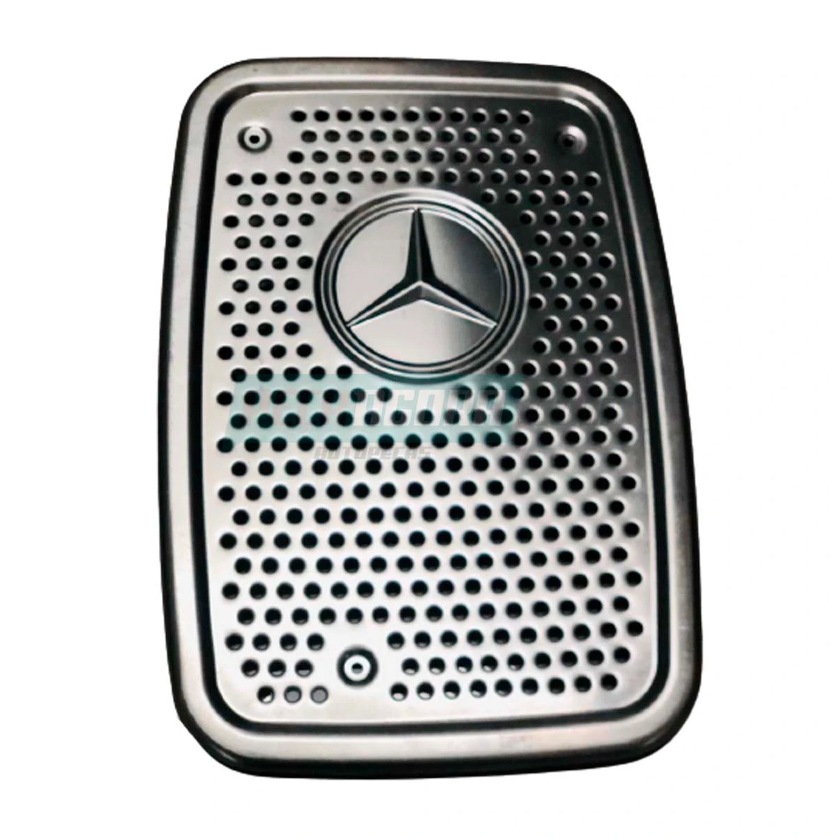 CHAPA PROTETORA DIANTEIRA DO SILENCIOSO MERCEDES BENZ ACTROS (9424922730)