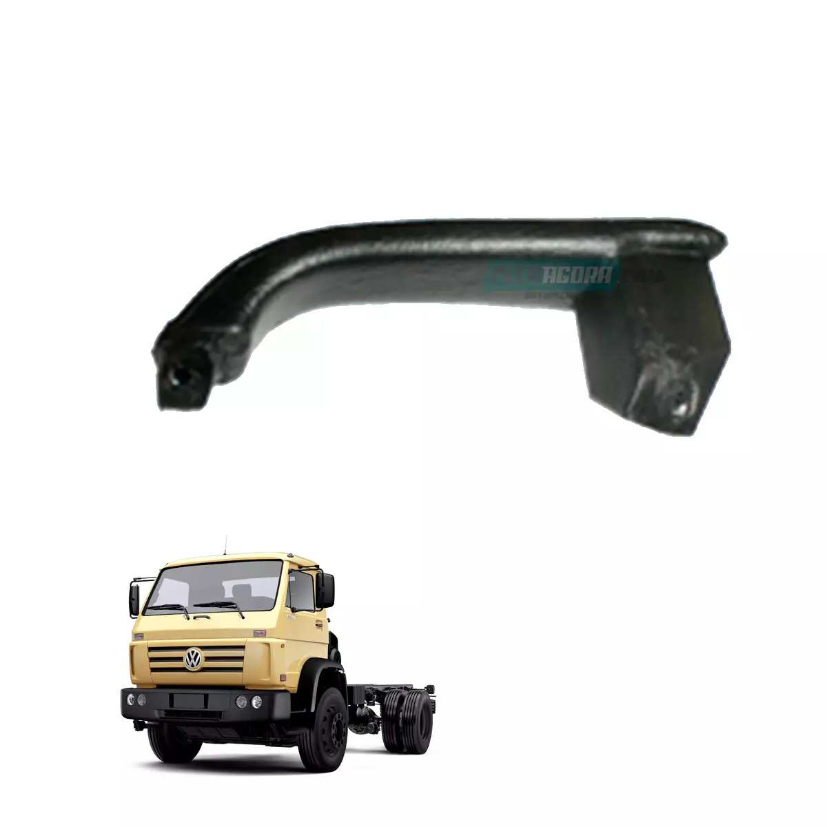 PUXADOR INTERNO PORTA PRETO ESQ CAMINHAO VW WORKER DELIVERY 2000... (2R0867161A)