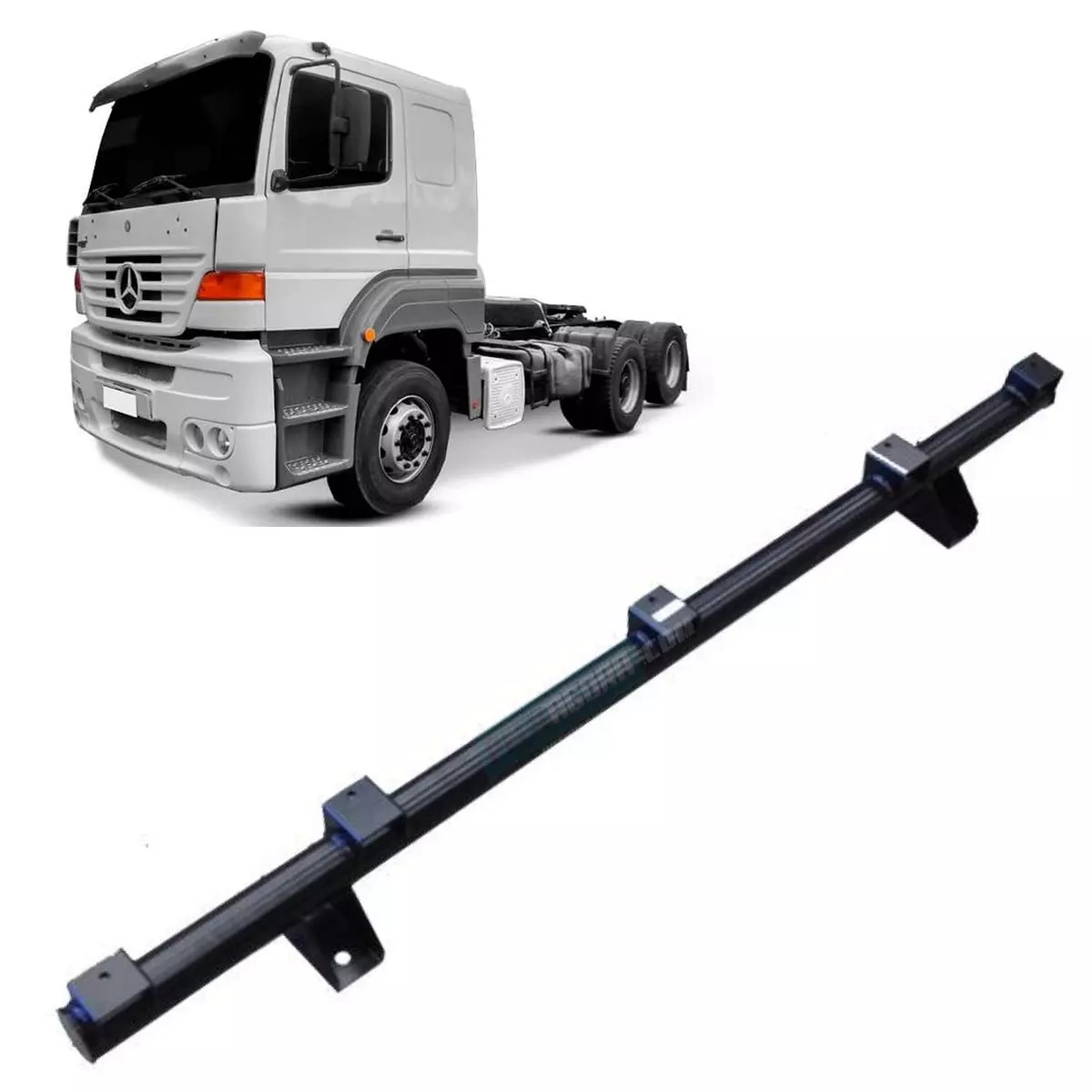 SUPORTE PARACHOQUE CENTRAL INFERIOR MB 1938S 1944S (6938807414,)