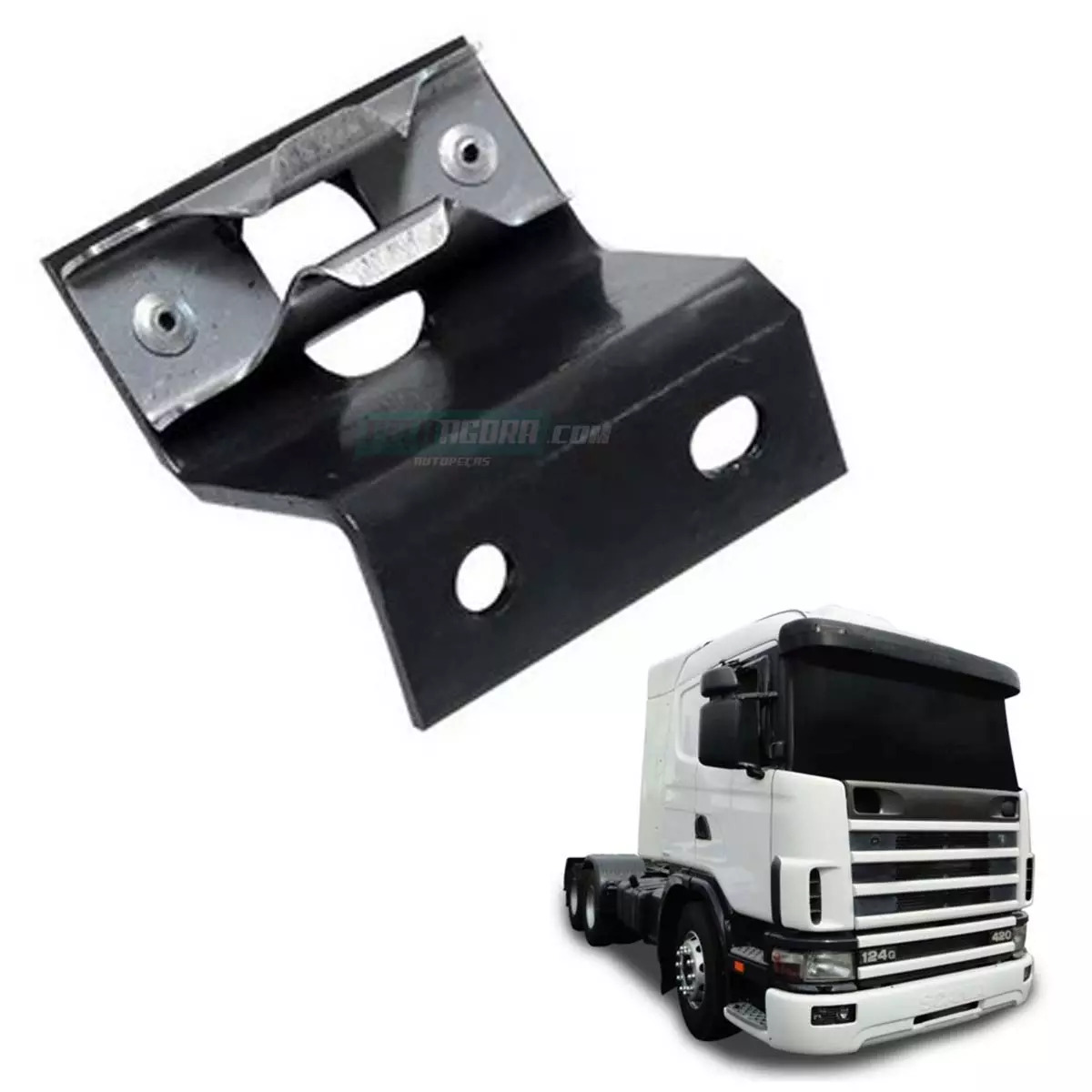 SUPORTE DEFLETOR AR FRONTAL PARA SCANIA 94 114 124 (1413898.)