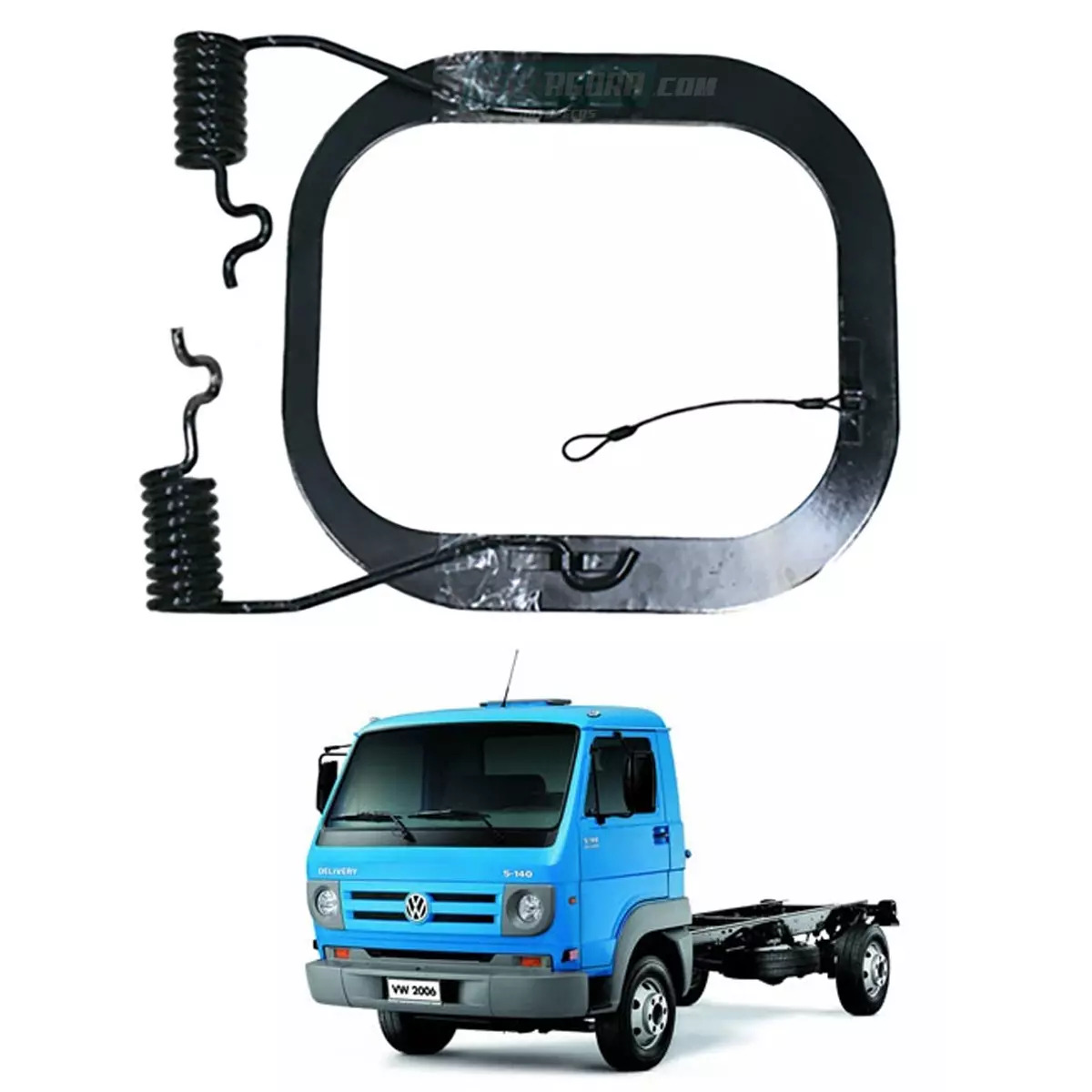 ESTRIBO DE MOLA VW 5140 8150 MWM DELIVERY (2P0711120)