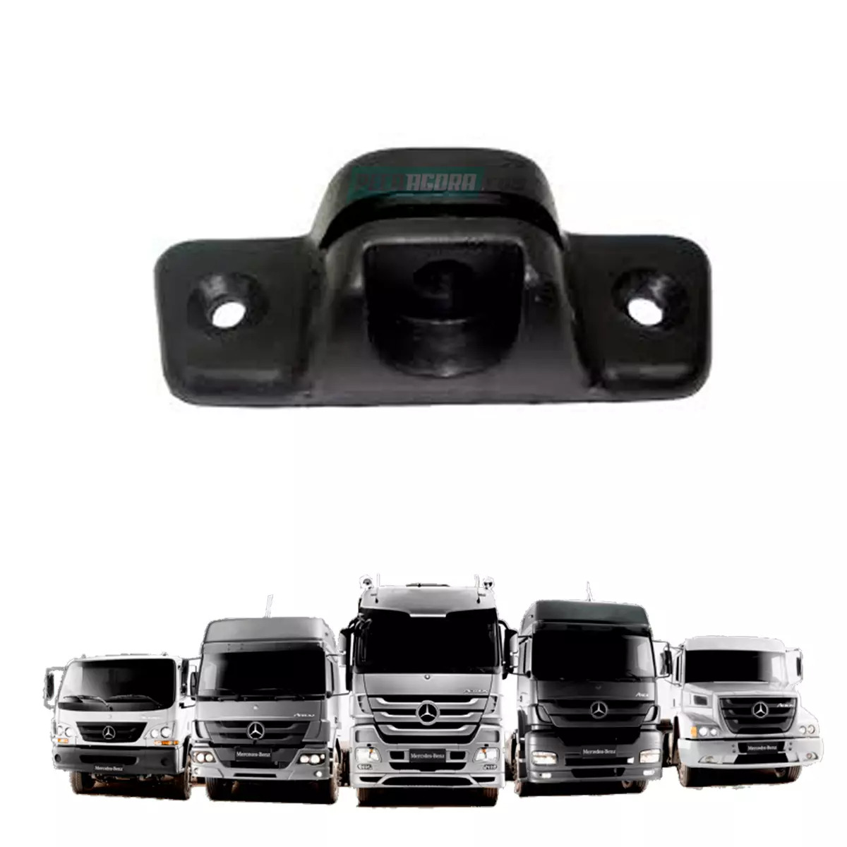 SAPATA ESPELHO RETROVISOR LD LE GRANDE NYLON MB CAMINHOES E TRUCKS (3818110336.)