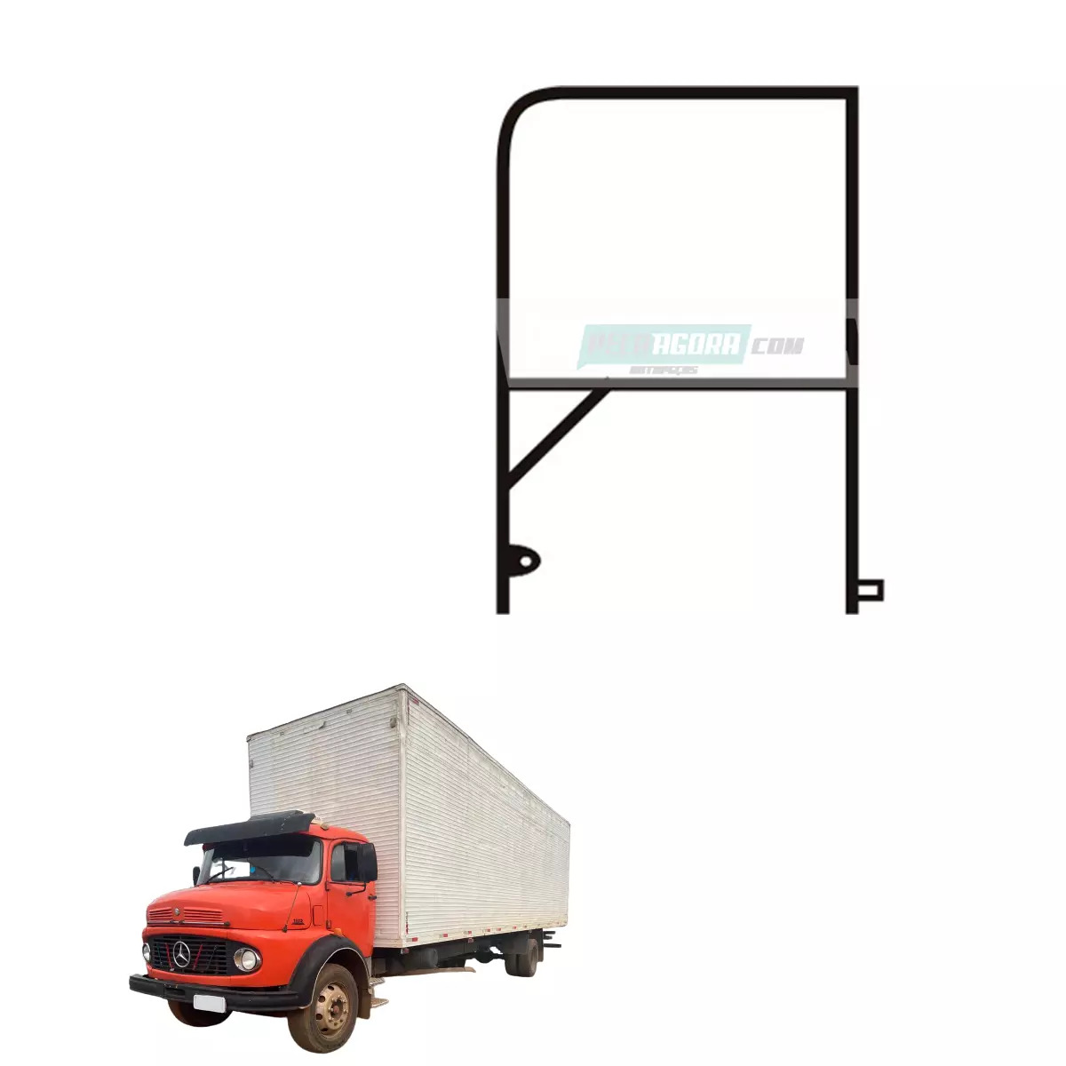 CAJADO DA PORTA DIREITO MB 1111 1113 2213 MODERNO (3317207130-WGT404)