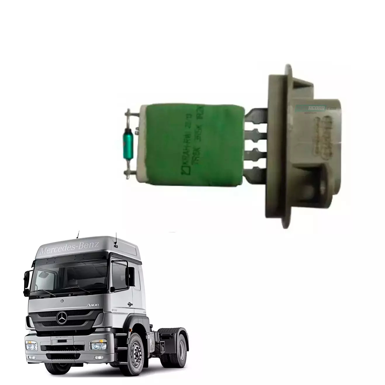 RESISTENCIA VENTILADOR INTERNO MB AXOR ATEGO MERCEDES BENZ (0018217660)