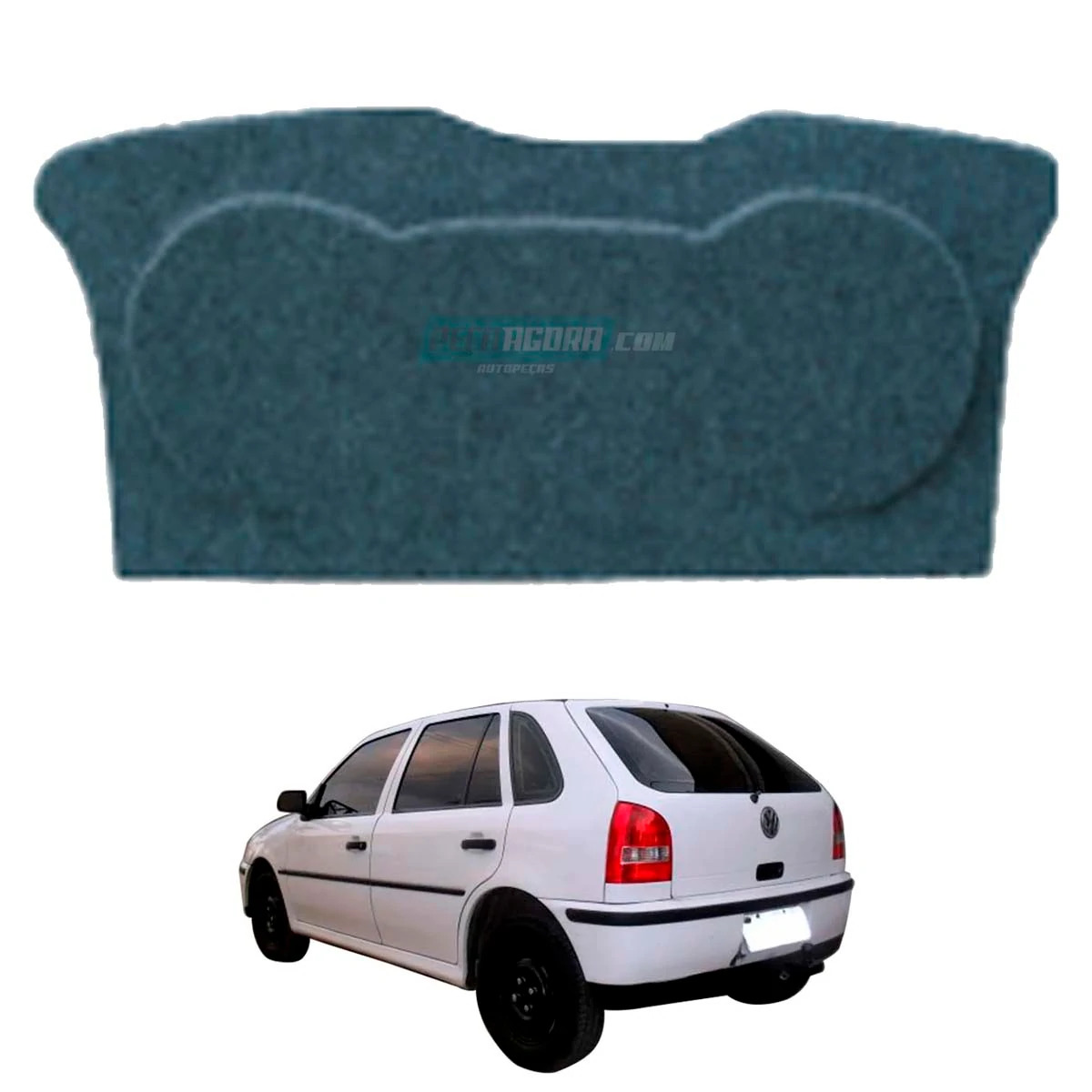 TAMPA PORTA MALA GOL 1995 EM DIANTE CINZA (M308954)