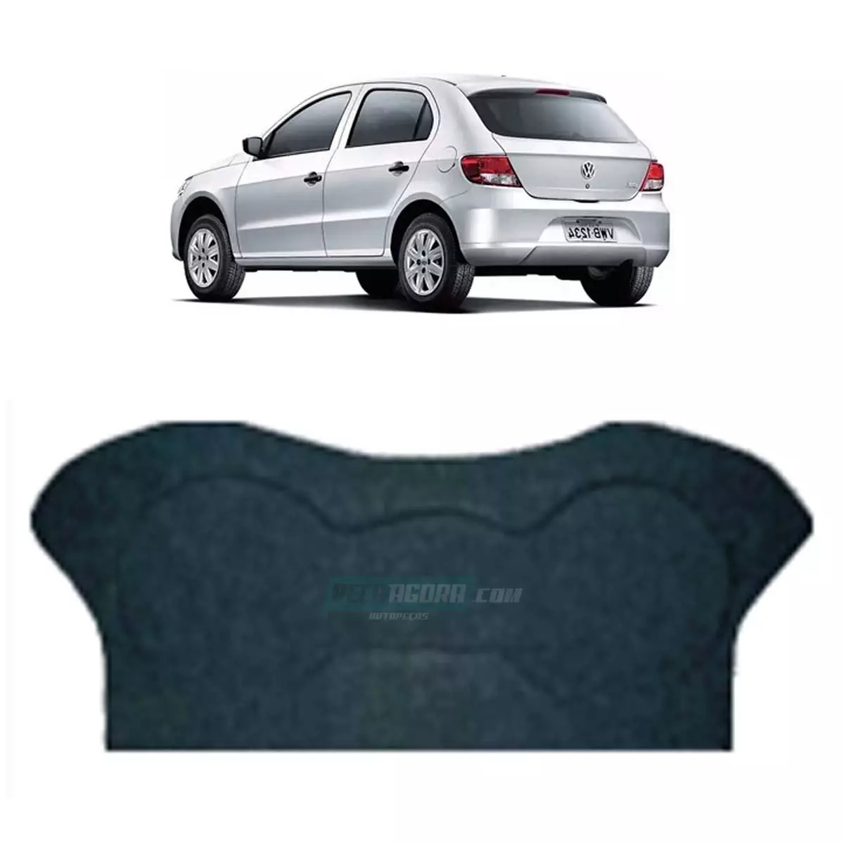 TAMPA PORTA MALA GOL G5 G6 G7 PRETO (M308300)