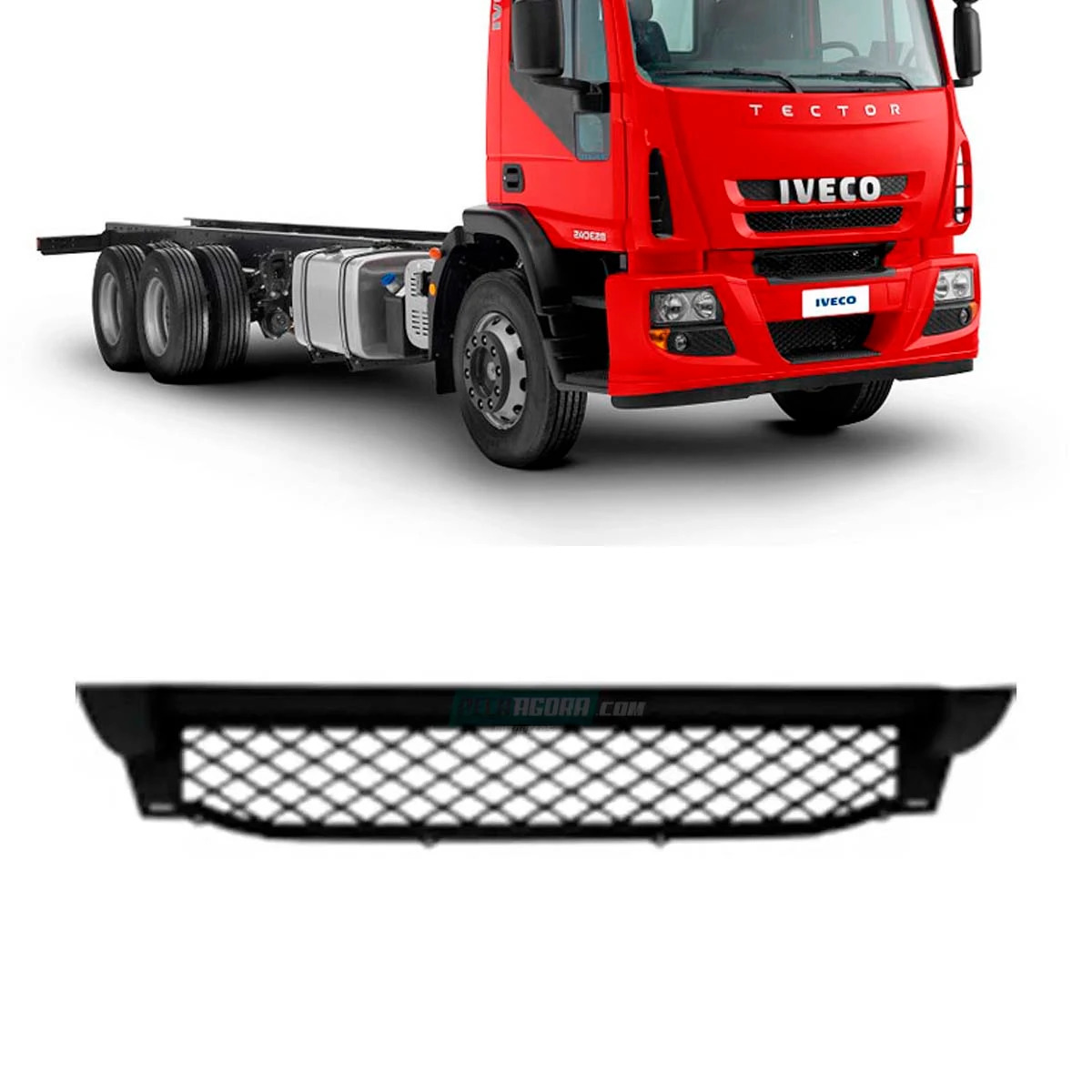 TELA INFERIOR PARACHOQUE TECTOR IVECO TECTOR (5801393925:)