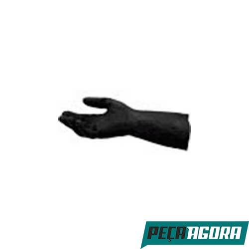 LUVA LATEX PRETA G MUCAMBO N.157 (812CC)