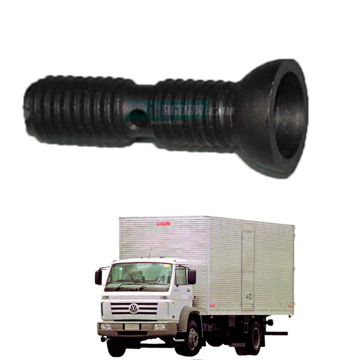 PARAFUSO REGULAGEM HASTE M8X1.25 VW CAMINHOES 14200 1991 A 1994 12140H 1991 A 19