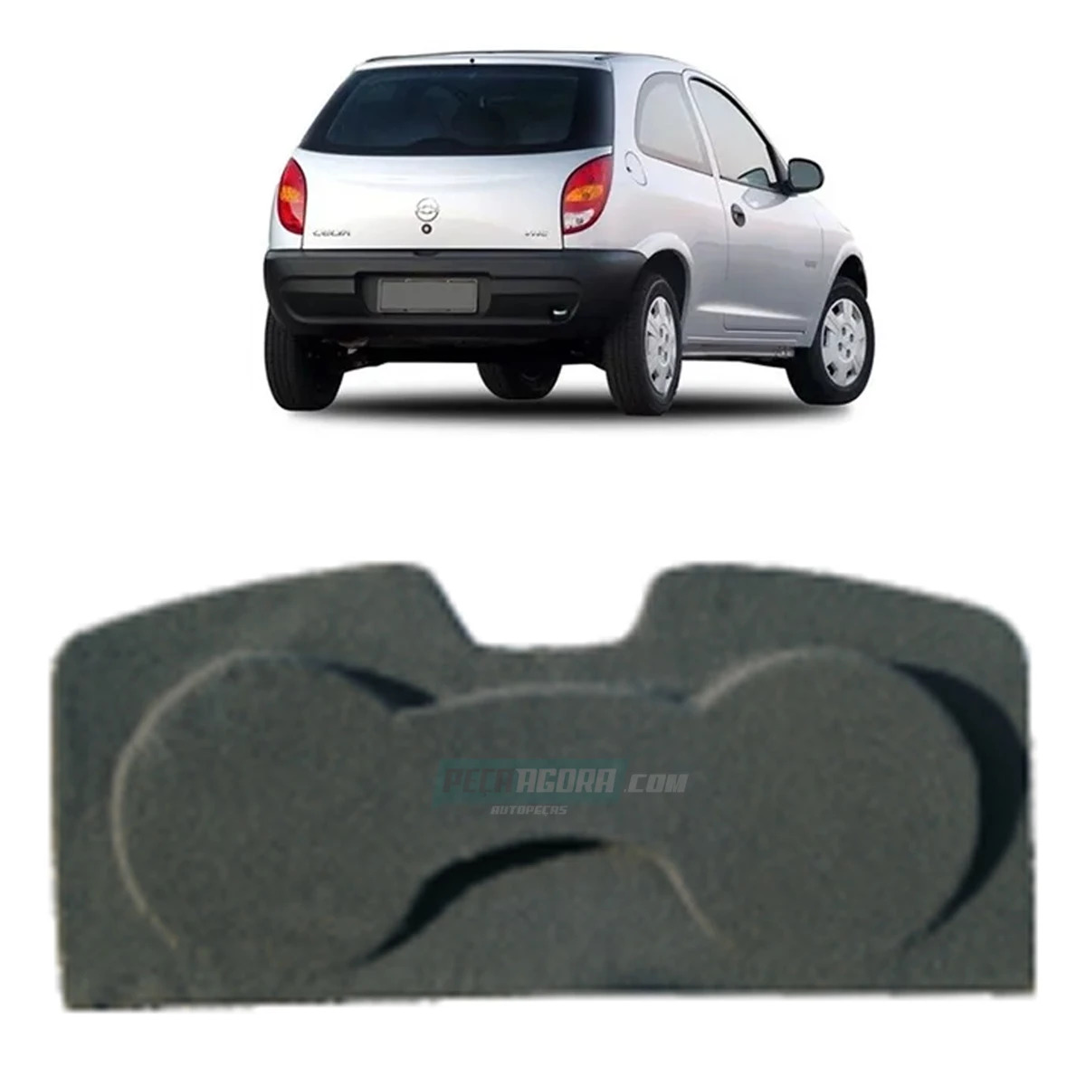 TAMPA PORTA MALA CELTA ATE 06 CINZA (M308795)