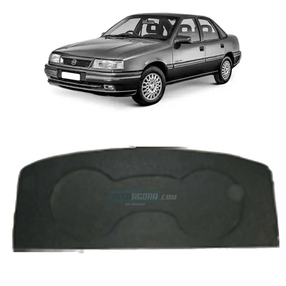 TAMPA PORTA MALA VECTRA ANTIGO ATE 96 CINZA (M308922)