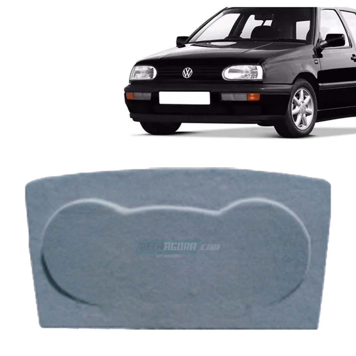 TAMPA PORTA MALA GOLF 95 A 98 CINZA (M308712)