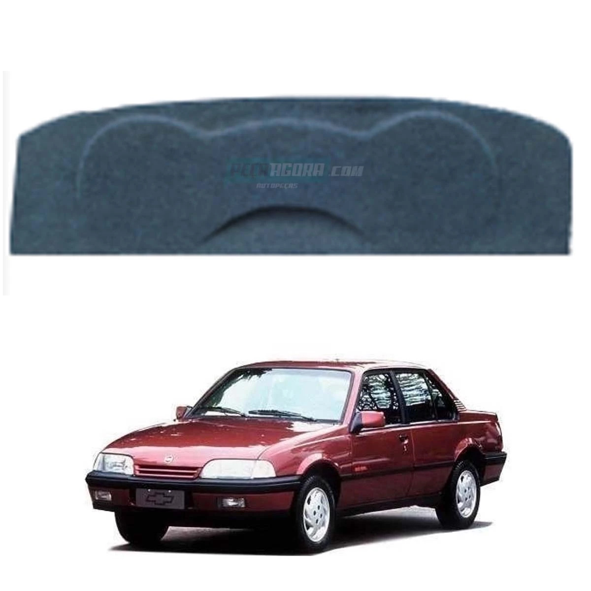 TAMPA PORTA MALA MONZA GRAFITE (M308013)