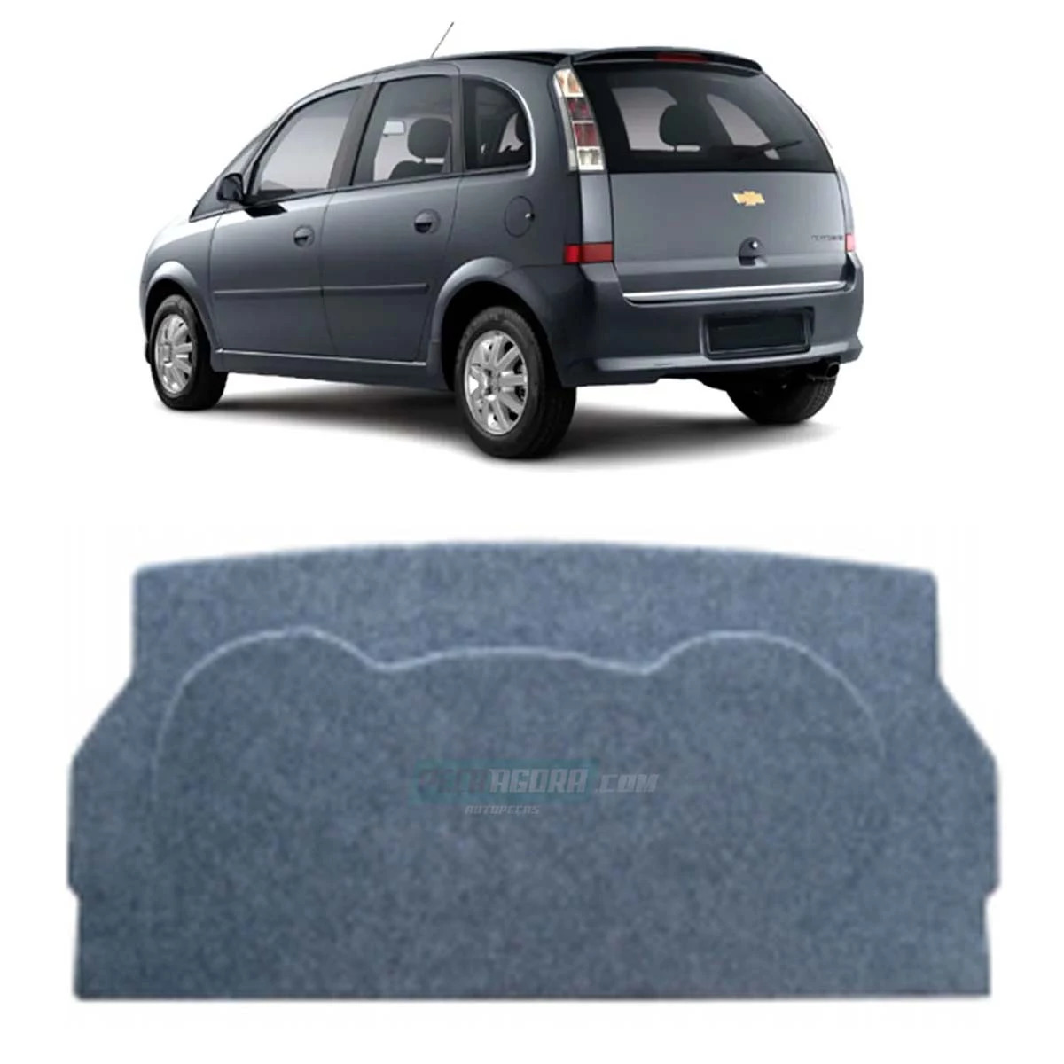 TAMPA PORTA MALA MERIVA PRETO (M308606)