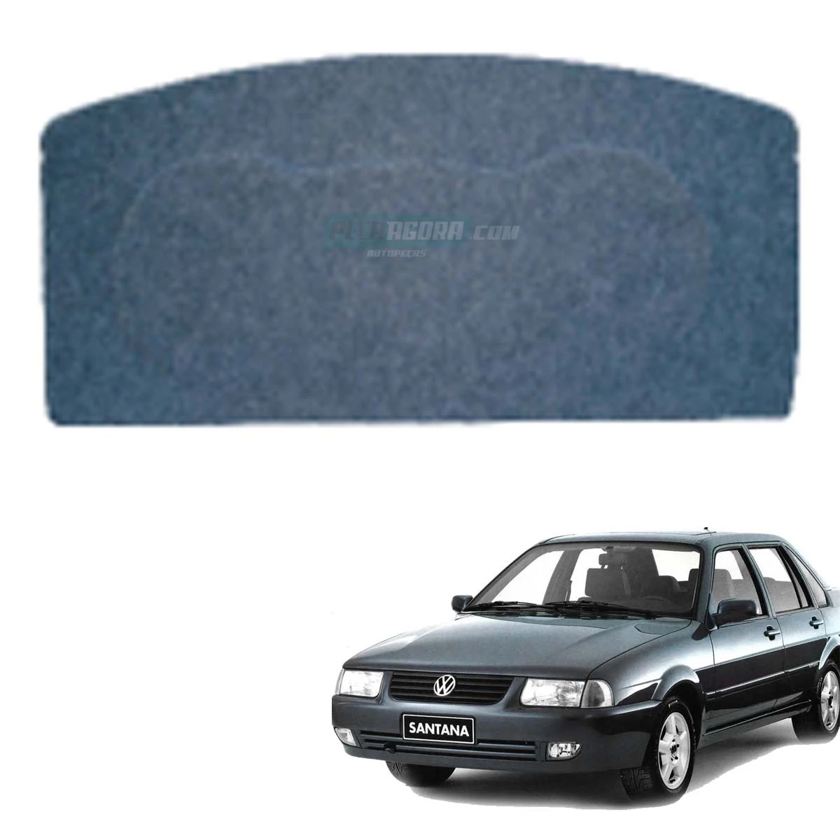 TAMPA PORTA MALA SANTANA 91 A 99 GRAFITE (M308328)